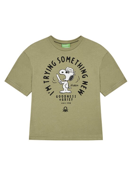 United Colors Of Benetton Tricou 3X1SC10NI Regular Fit