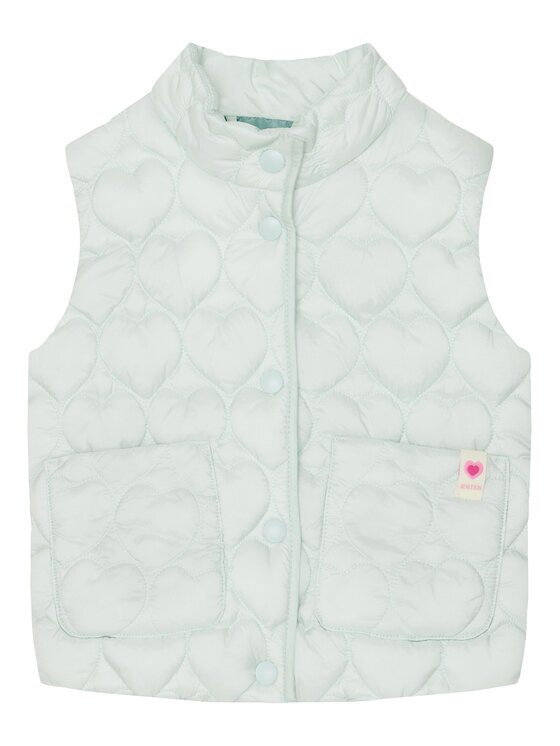 United Colors Of Benetton Vestă 2YCUGJ00L Albastru celest Regular Fit