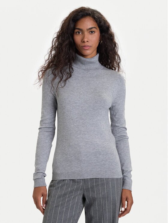 Vero Moda Bluză cu gât Happiness 10300472 Slim Fit