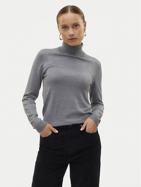 Vero Moda Bluză cu gât Iris 10320450 Slim Fit