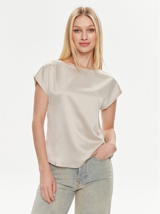 Vero Moda Bluză Merle 10305151 Écru Regular Fit
