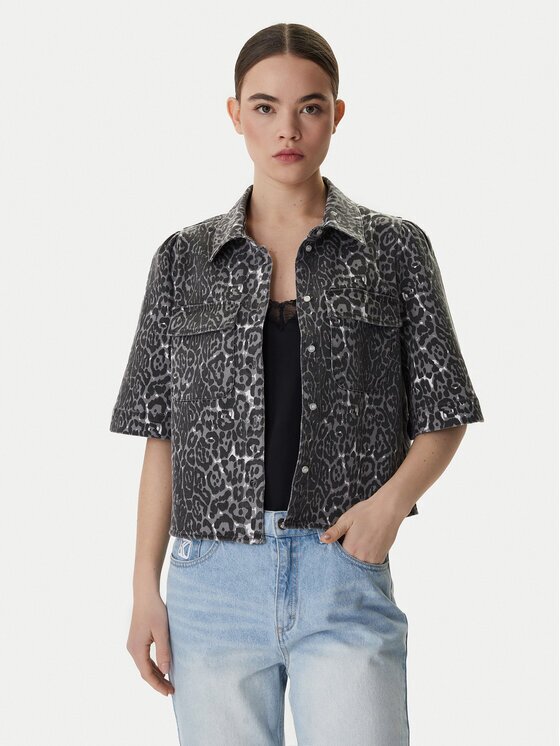 Vero Moda cămașă de blugi Bella 10336318 Loose Fit