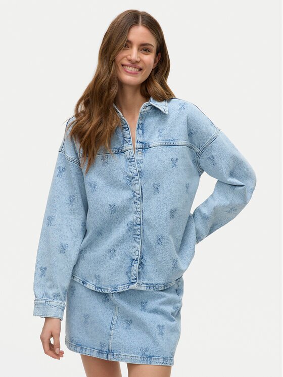 Vero Moda cămașă de blugi Hayden 10326371 Oversize
