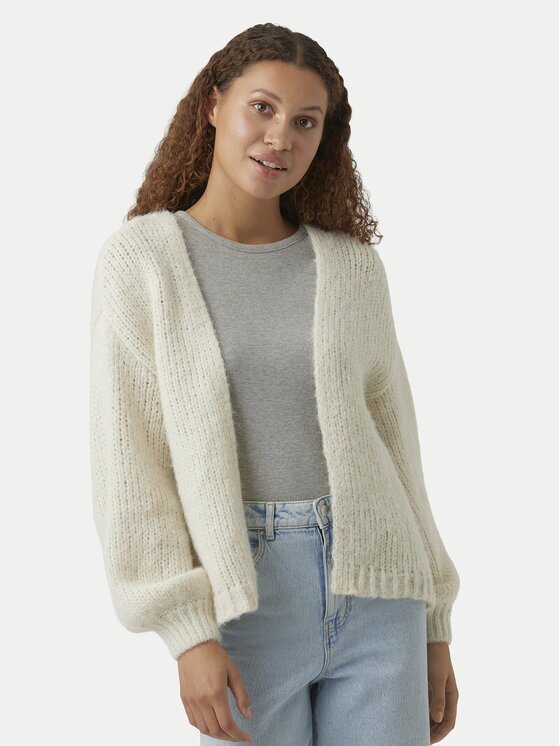 Vero Moda Cardigan Maybe 10273101 Écru Oversize