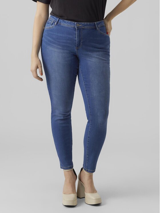 Vero Moda Curve Blugi Fanya 10287061 Slim Fit