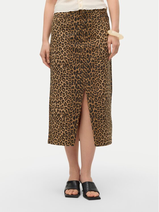 Vero Moda Fustă de blugi Veri 10331065 Regular Fit