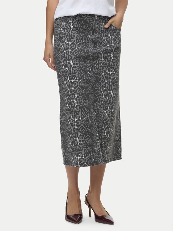 Vero Moda Fustă de blugi Veri 10336316 Regular Fit