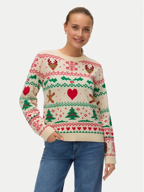 Vero Moda Pulover New Christmas 10334011 Regular Fit