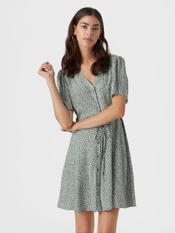 Vero Moda Rochie de vară Alba 10292845 Regular Fit