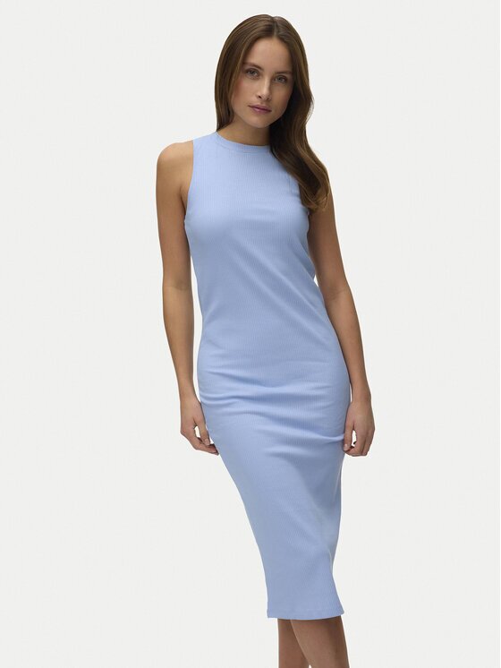 Vero Moda Rochie de vară Lavender 10230437 Albastru celest Slim Fit