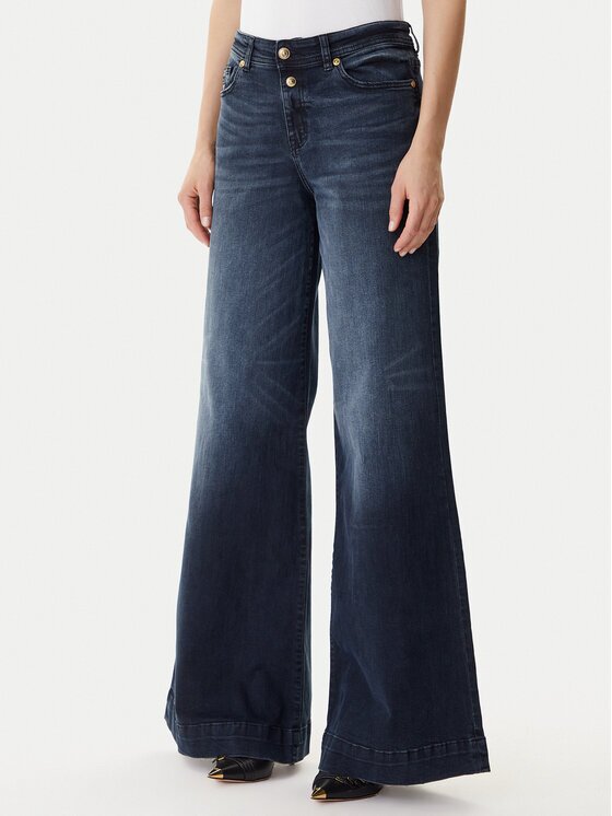 Versace Jeans Couture Blugi 79HAB561 CDWAB Wide Leg