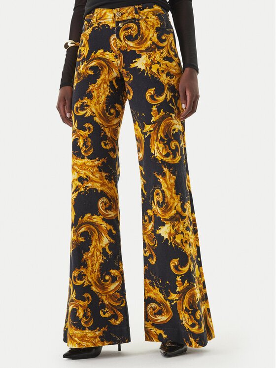 Versace Jeans Couture Blugi 80HAB506 ES153 Wide Leg