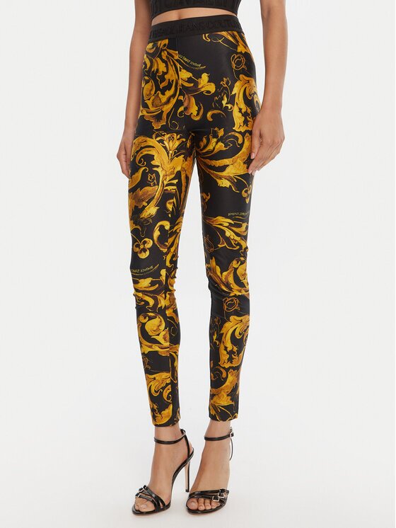 Versace Jeans Couture Colanți 79HAC101 JS501 Slim Fit