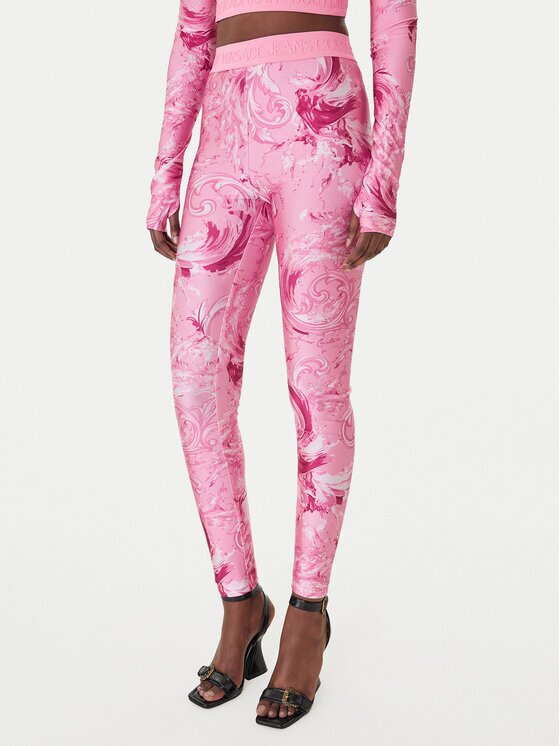 Versace Jeans Couture Colanți 80HAC101 JS532 Slim Fit