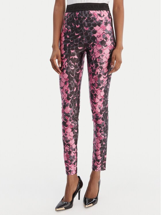 Versace Jeans Couture Colanți 80HAC101 JS552 Slim Fit