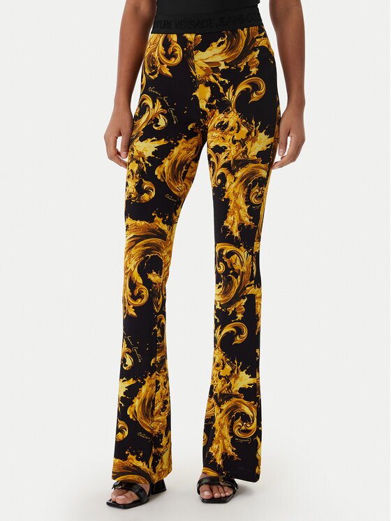 Versace Jeans Couture Colanți 80HAC107 JS533 Flare Fit