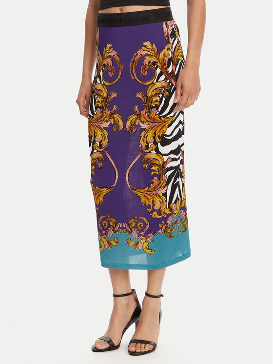 Versace Jeans Couture Fustă tip creion 78HAE8P6 Slim Fit