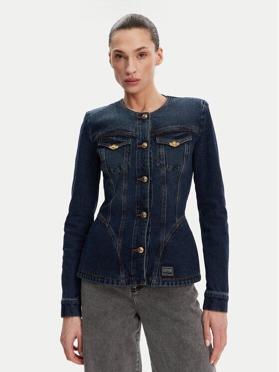 Versace Jeans Couture Geacă de blugi 78HAS457 Slim Fit