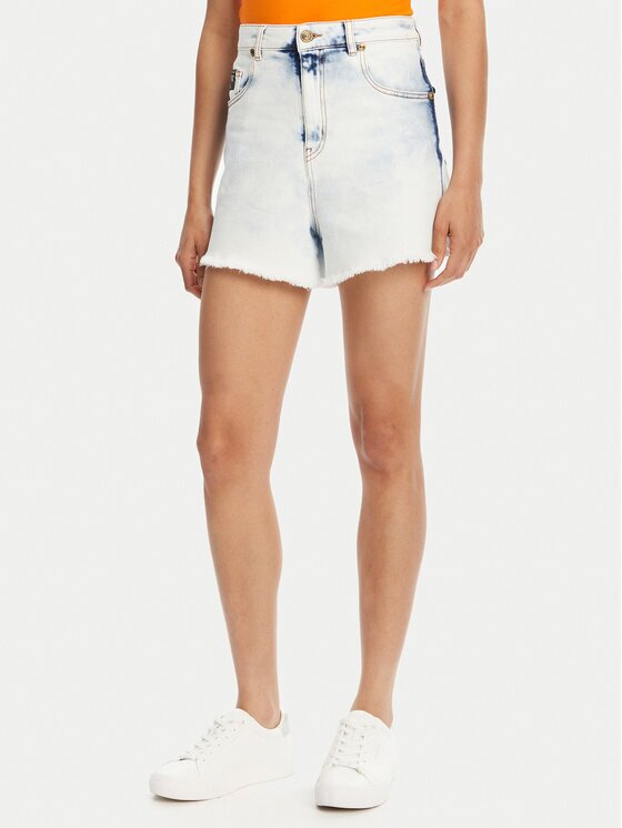 Versace Jeans Couture Pantaloni scurți de blugi 78HAD51R Straight Fit