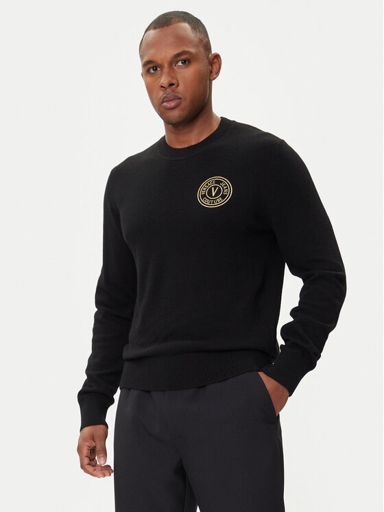 Versace Jeans Couture Pulover 79GAFM00 CMH81 Regular Fit