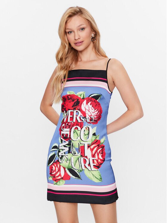 Versace Jeans Couture Rochie de vară 74HAO936 Regular Fit