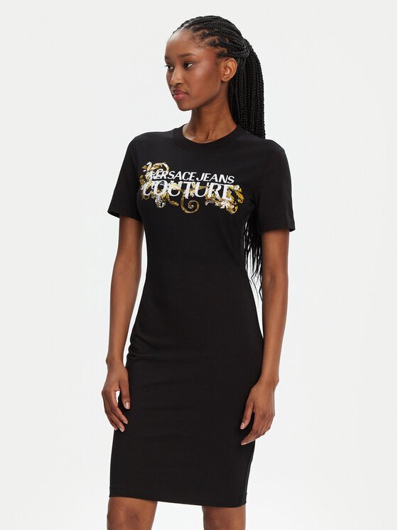 Versace Jeans Couture Rochie de zi 78HAOC06 Slim Fit