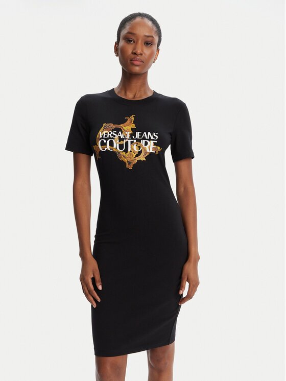Versace Jeans Couture Rochie de zi 79HAOE06 CJ02E Regular Fit