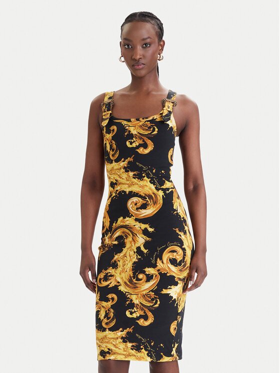 Versace Jeans Couture Rochie de zi 80HAO943 JS550 Slim Fit