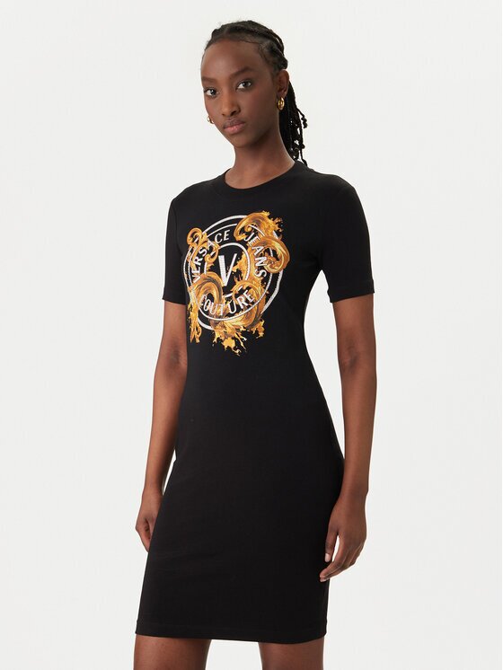 Versace Jeans Couture Rochie de zi 80HAOE01 CJ02E Slim Fit