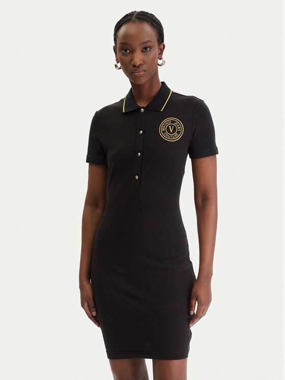 Versace Jeans Couture Rochie de zi 80HAOT03 CJ01T Slim Fit