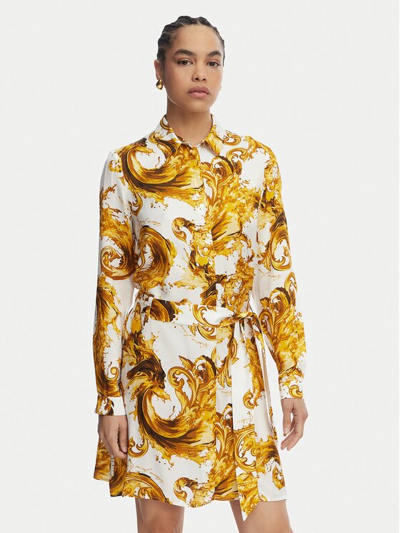 Versace Jeans Couture Rochie tip cămașă 80HAO911 NS757 Relaxed Fit