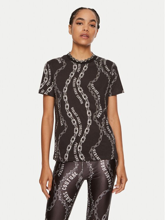 Versace Jeans Couture Tricou 77HAH613 JS365 Regular Fit