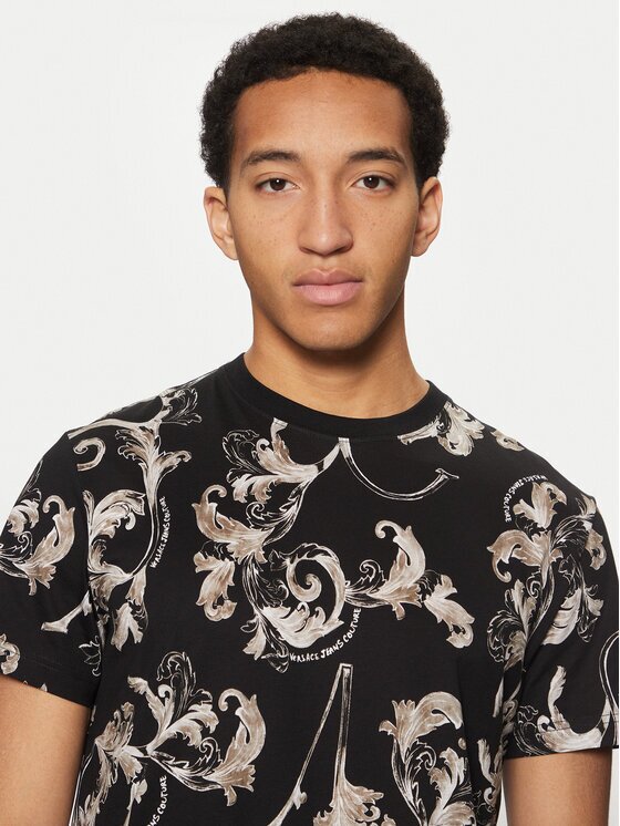 Versace Jeans Couture Tricou 78GAH6S0 Slim Fit
