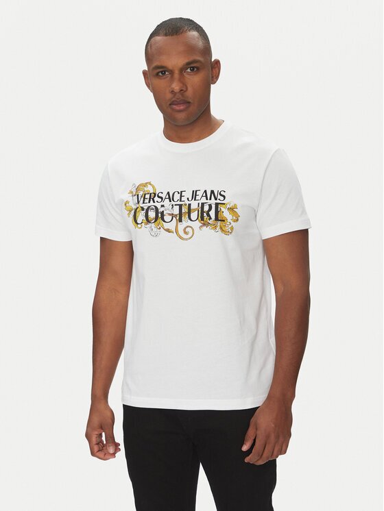 Versace Jeans Couture Tricou 78GAHC05 Regular Fit