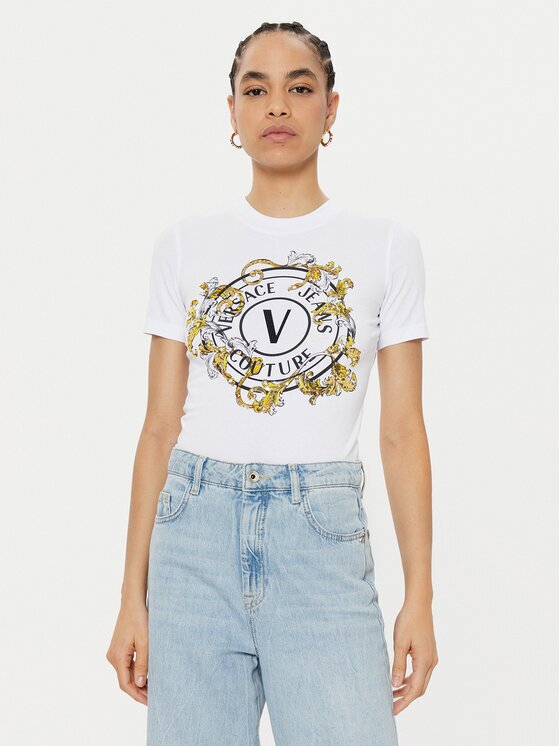 Versace Jeans Couture Tricou 78HAHC01 Regular Fit