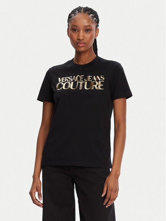 Versace Jeans Couture Tricou 78HAHE02 Regular Fit