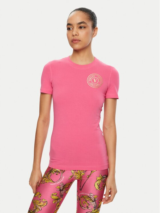 Versace Jeans Couture Tricou 78HAHT00 Regular Fit