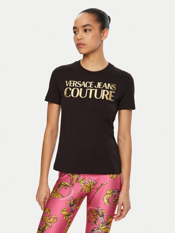 Versace Jeans Couture Tricou 78HAHT01 Regular Fit