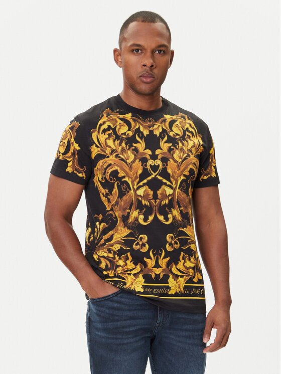 Versace Jeans Couture Tricou 79GAH6SB JS505 Regular Fit