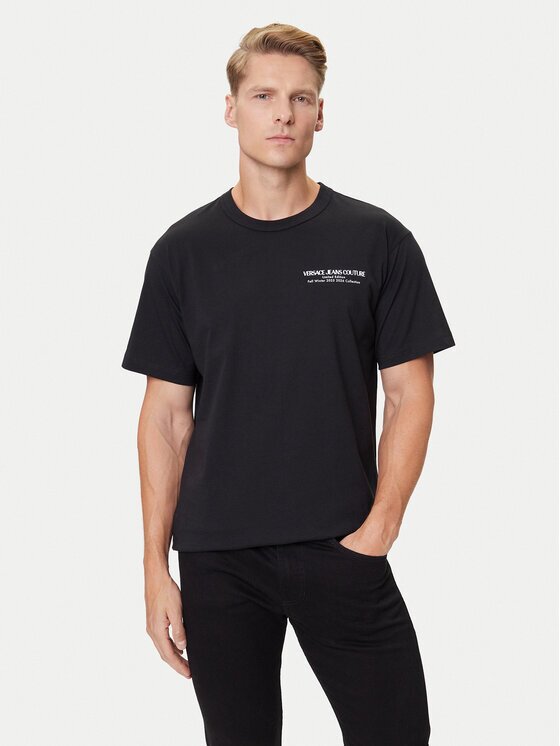 Versace Jeans Couture Tricou 79GAHE10 CJ00E Regular Fit