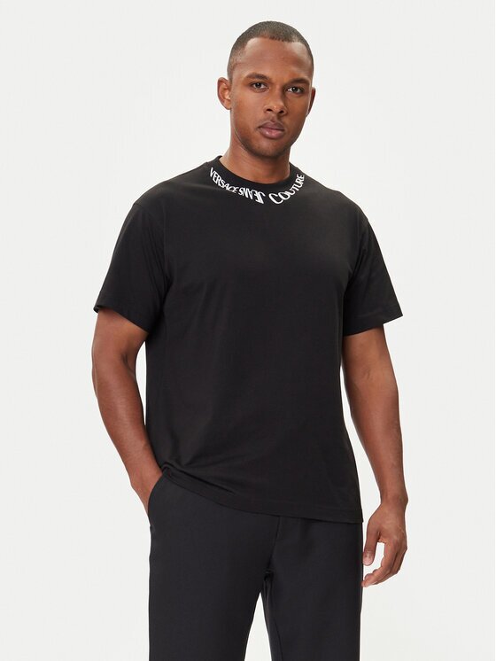 Versace Jeans Couture Tricou 79GAHP03 CJ01P Regular Fit