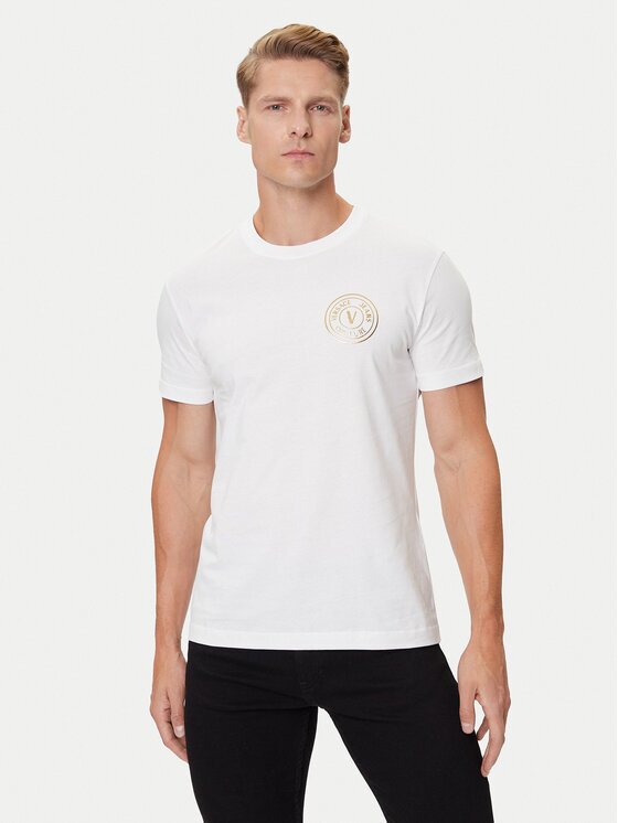 Versace Jeans Couture Tricou 79GAHT00 CJ00T Regular Fit