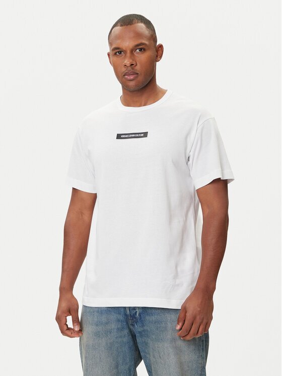 Versace Jeans Couture Tricou 79GAHT06 CJ00T Regular Fit