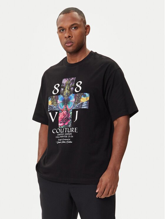 Versace Jeans Couture Tricou 79GAHT10 CJ00T Regular Fit
