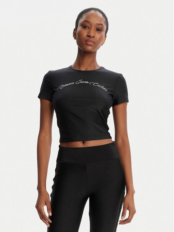 Versace Jeans Couture Tricou 79HAH6A2 N0008 Slim Fit