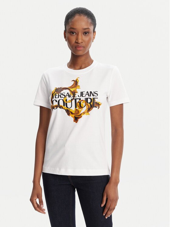 Versace Jeans Couture Tricou 79HAHE06 CJ00E Regular Fit