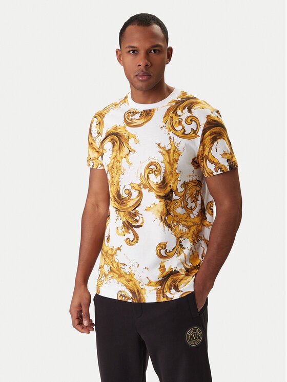 Versace Jeans Couture Tricou 80GAH6S0 JS543 Regular Fit