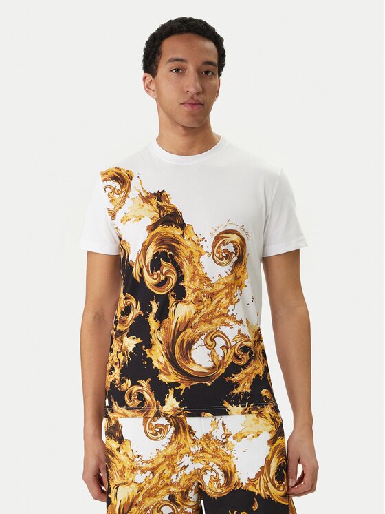 Versace Jeans Couture Tricou 80GAH6SB JS541 Slim Fit