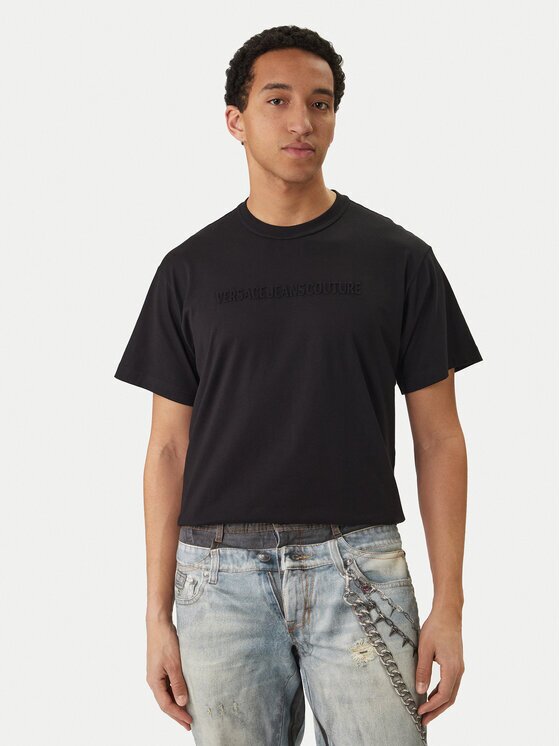 Versace Jeans Couture Tricou 80GAHE09 CJ00E Regular Fit