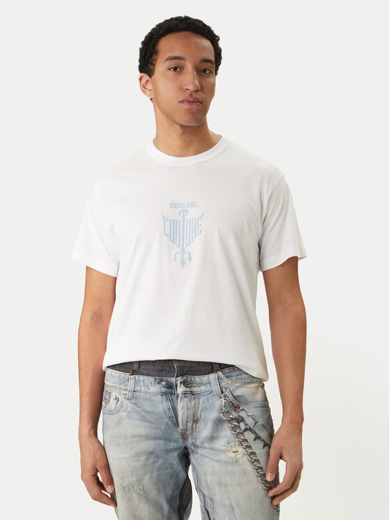 Versace Jeans Couture Tricou 80GAHT14 CJ00T Regular Fit